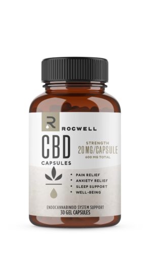 CBD Capsules | Rocwell Premium Hemp CBD