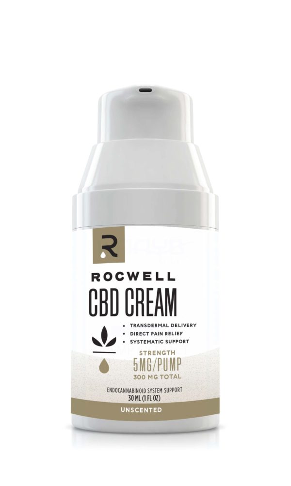 CBD Cream | Rocwell Premium Hemp CBD