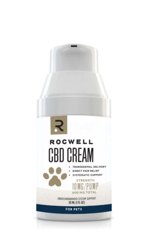 CBD Cream for Pets | Rocwell Premium Hemp CBD